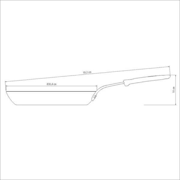 Tramontina - Profess Iron Frying Pan 30cm 2.5L - Image 5